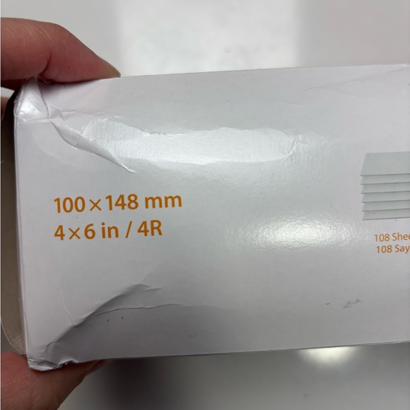 Canon RP-108 Tri-Color Ink Ribbon And Paper Set‎ - Picture 3 of 5